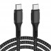 WiWU F20 Type-C to Type-C Cable (2 метра) чёрный