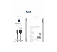 Wiwu Elite data cable Lightning to USB 1.2m Black