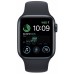 Часы Apple Watch SE GPS 44мм корпус из алюминия темная ночь + ремешок Черный